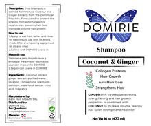 Load image into Gallery viewer, Coconut &amp; Ginger - Shampoo
